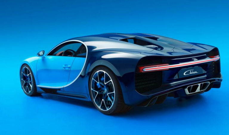 How fast does the new bugatti go